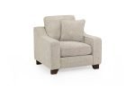 Nebraska Sofa Stone Armchair - Image 2