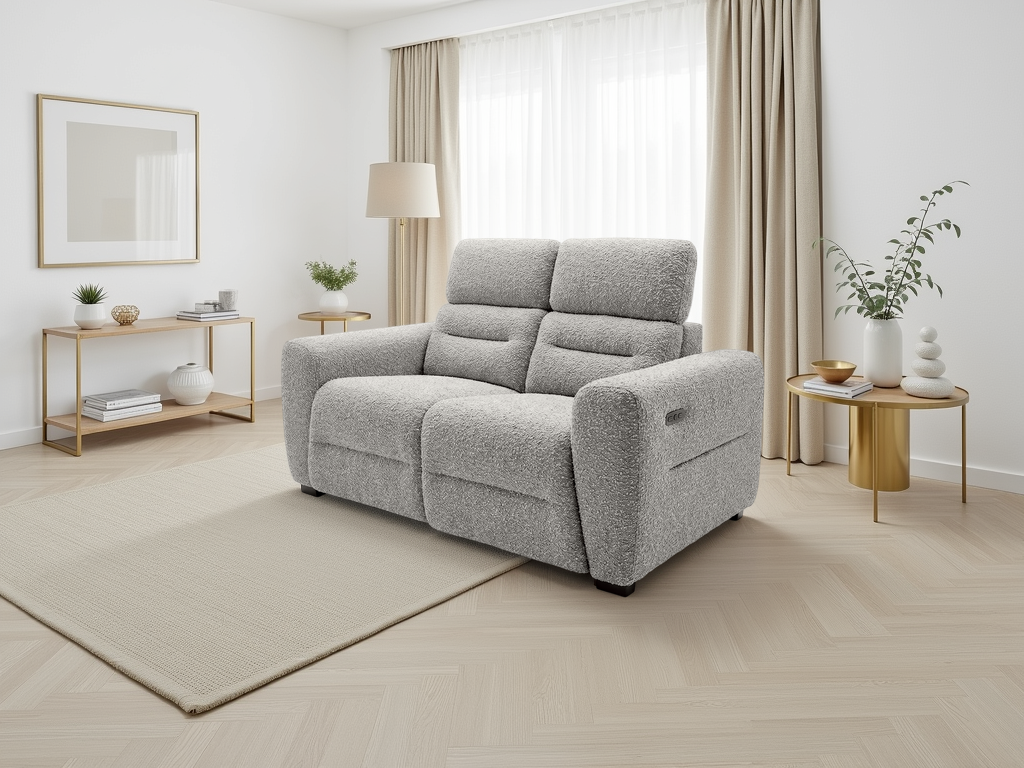 Gemini_Generated_Image_7ogty7ogty7ogty7_copy Tokyo Electric Recliner Grey 2 Seater - Image 1