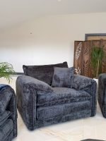 Solaya Sofa Black Armchair - Image 2