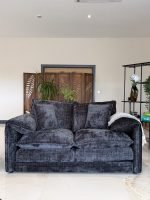 Solaya Sofa Black 2 Seater - Image 4