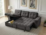 Palermo Universal Corner Sofabed Grey - Image 3