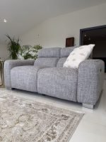 Toronto Electric Recliner Beige 2 Seater - Image 2