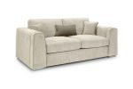 Naples Sofa Beige 3 Seater - Image 2