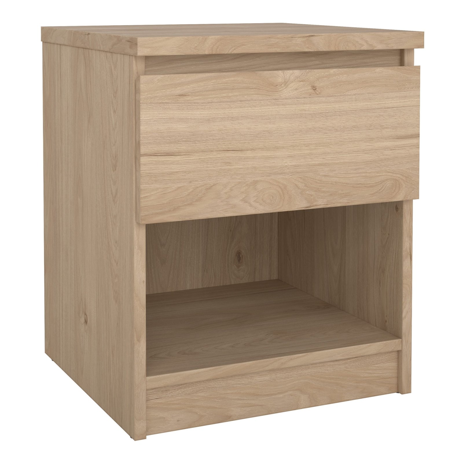 70276238hlhl_1 Naia Bedside 1 Drawer 1 Shelf in Jackson Hickory Oak - Image 1