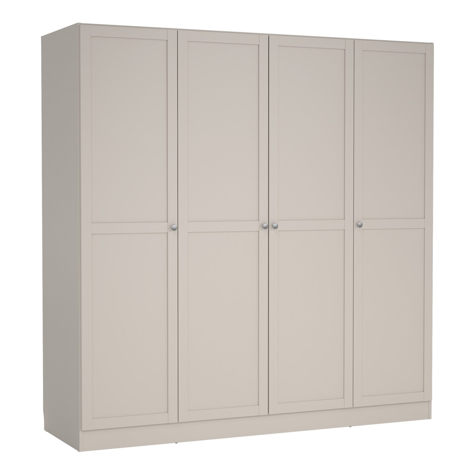 70T68053nknk_1 Brande Wardrobe with 4 Frame Doors in Cashmere - Image 1