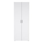 Pepe Wardrobe with 2 Doors in Oak with White High Gloss - Image 2