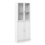 Basic Tall Wide (4 Shelves) 4 Door Combination Unit in White
