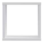 Mauro Singular Storage Unit in White High Gloss/White - Image 2