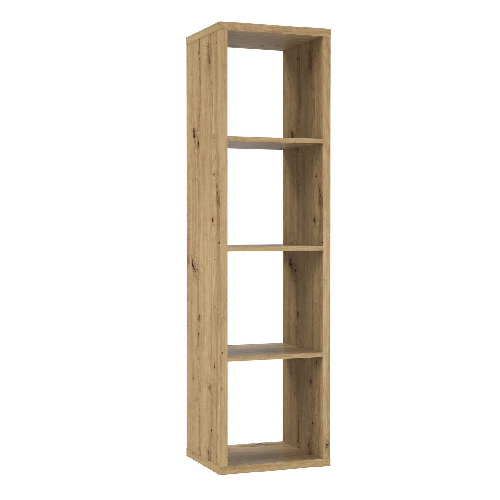 801MXXR411-D78_1 Mauro 3 Shelves Storage Unit in Artisan Oak - Image 1