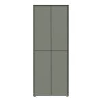 Alice Springs Tall Shoe Cabinet with 4 Doors Push-to-Open in Sage Green - Image 2