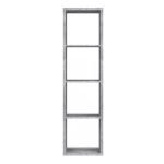 Mauro 3 Shelves Storage Unit in Concrete Grey - Image 2