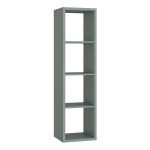 Mauro 3 Shelves Storage Unit in Sage Green