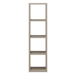 Mauro 3 Shelves Storage Unit in Taupe - Image 2