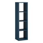 Mauro 3 Shelves Storage Unit in Blue