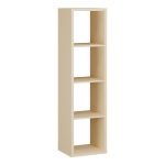 Mauro 3 Shelves Storage Unit in Yellow