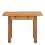 Kenley Extending Dining Table in Oak 45-90cm - Image 2