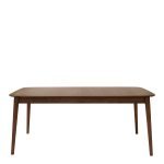 Montreux Rectangular Extending Dining Table in Walnut 180-219 cm - Image 2