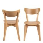 Roxby Dining Chairs in Oak Set of 2 - Image 2