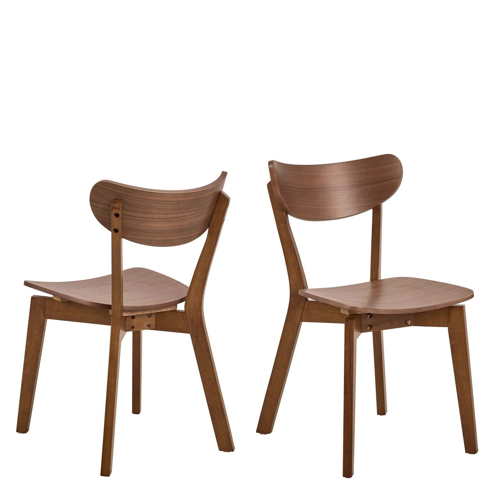 90A0000109155_1 Roxby Dining Chairs in Walnut Set of 2 - Image 1
