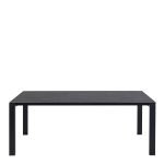 Brentford Matt Black Ceramic Dining Table - Image 2