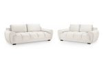 Azzuro Sofa Cream 3+2 Set - Image 4
