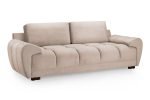 Azzuro Sofa Mocha 3 Seater - Image 2
