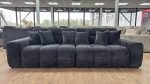 Jacob Sofa Black 4 Seater - Image 2